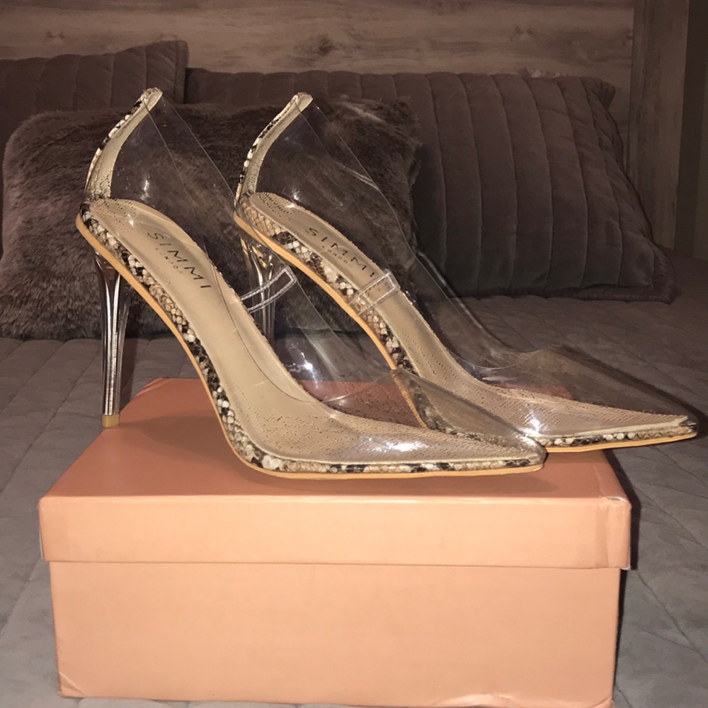 Simmi London Clear Heels